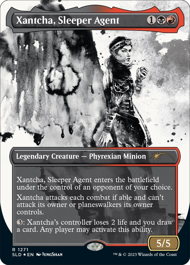 Xantcha Sleeper Agent (Halo Foil) (1271) [SLD] - MTG Single