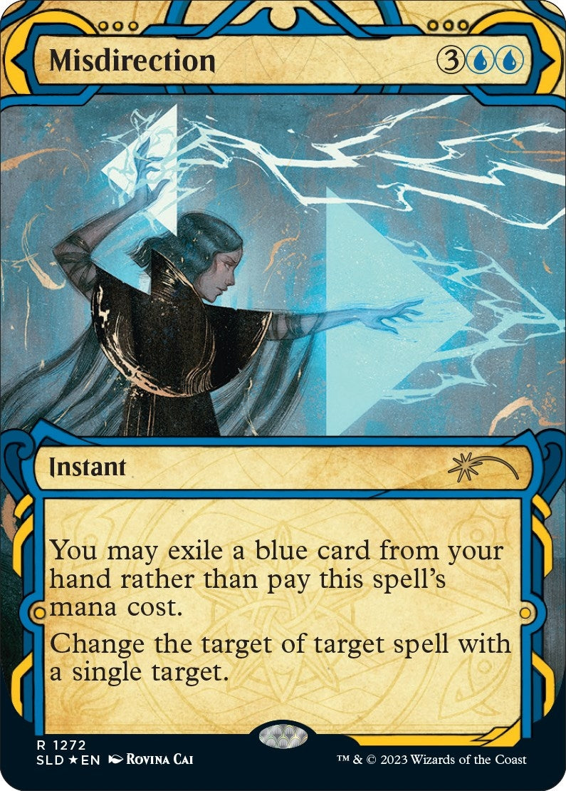 Misdirection (Halo Foil) (1272) [SLD] - MTG Single