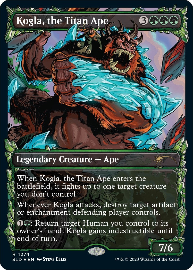 Kogla the Titan Ape (Halo Foil) (1274) [SLD] - MTG Single