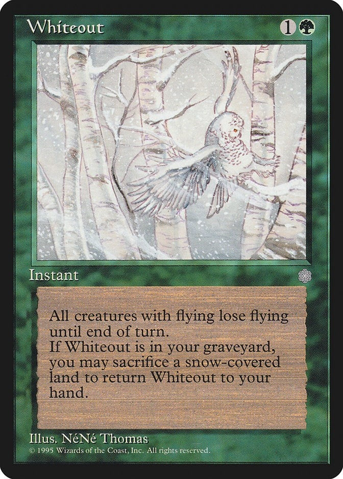 Whiteout [ICE] - MTG Single
