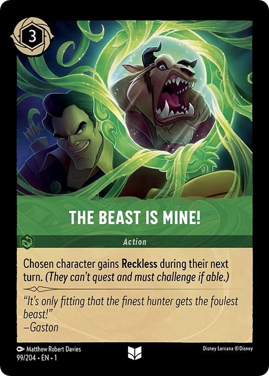 The Beast is Mine! (99) (1) - Disney Lorcana Single