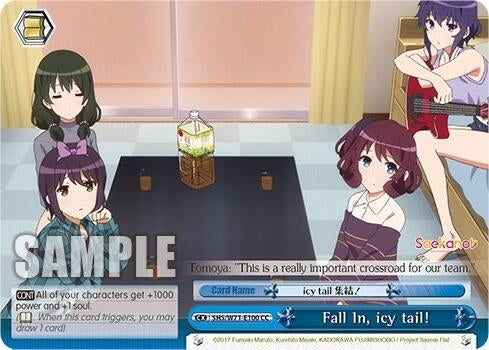 Fall In icy tail! (71100) [SHS/W71] - Weiss Schwarz Single