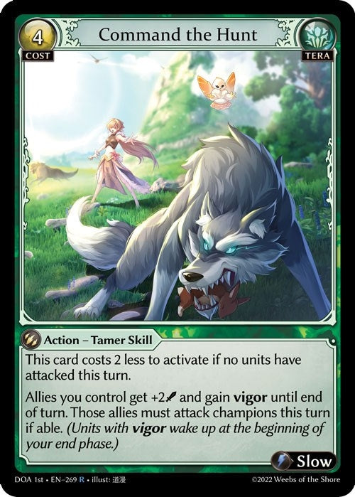 Image for Command the Hunt (269) (Dawn of Ashes 1st Edition) - Grand Archive TCG