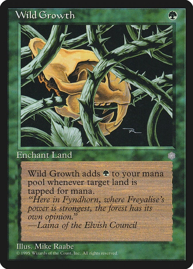 Wild Growth [ICE] - MTG Single