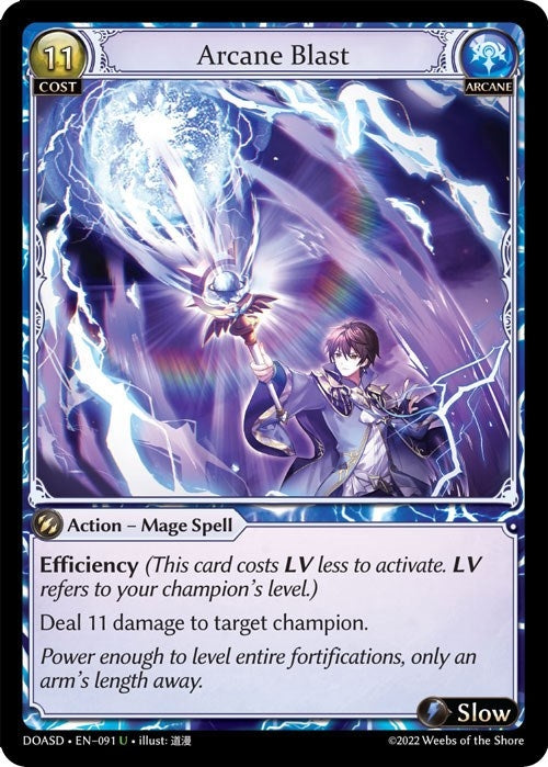 Image for Arcane Blast (091) (Dawn of Ashes Starter Decks) - Grand Archive TCG