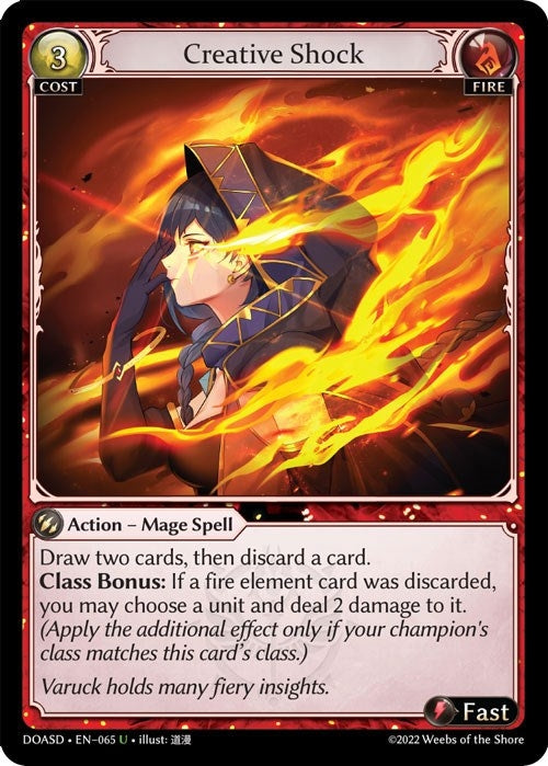 Image for Creative Shock (065) (Dawn of Ashes Starter Decks) - Grand Archive TCG