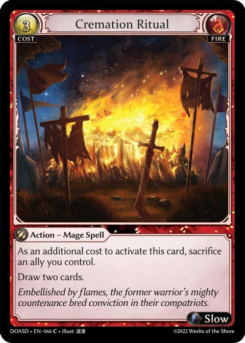 Image for Cremation Ritual (066) (Dawn of Ashes Starter Decks) - Grand Archive TCG