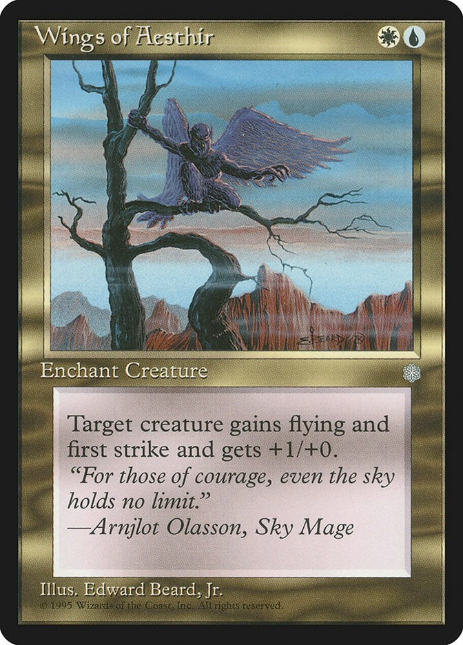 Wings of Aesthir [ICE] - MTG Single