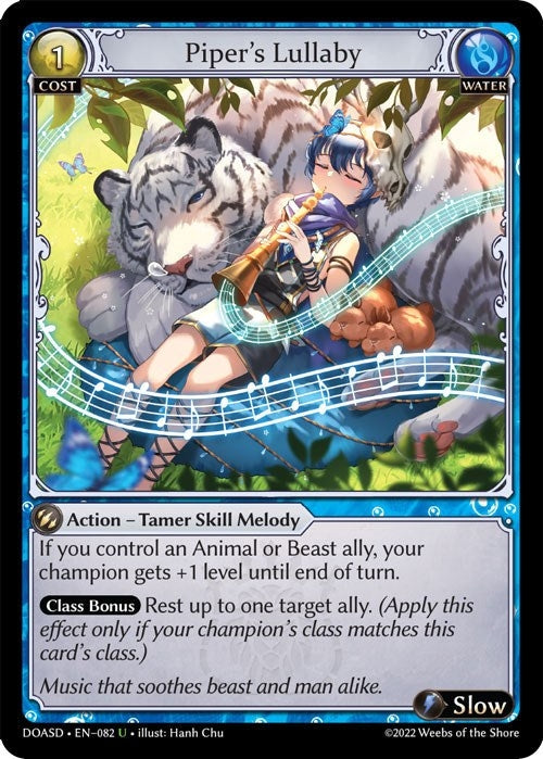 Image for Piper's Lullaby (082) (Dawn of Ashes Starter Decks) - Grand Archive TCG