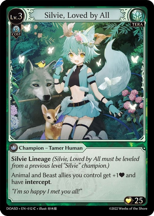 Image for Silvie, Loved by All (012) (Dawn of Ashes Starter Decks) - Grand Archive TCG