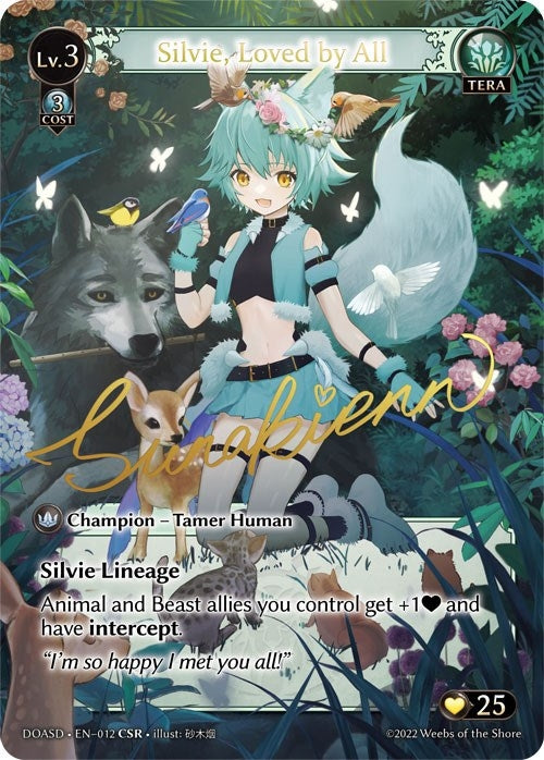 Image for Silvie, Loved by All (CSR) (012) (Dawn of Ashes Starter Decks) - Grand Archive TCG