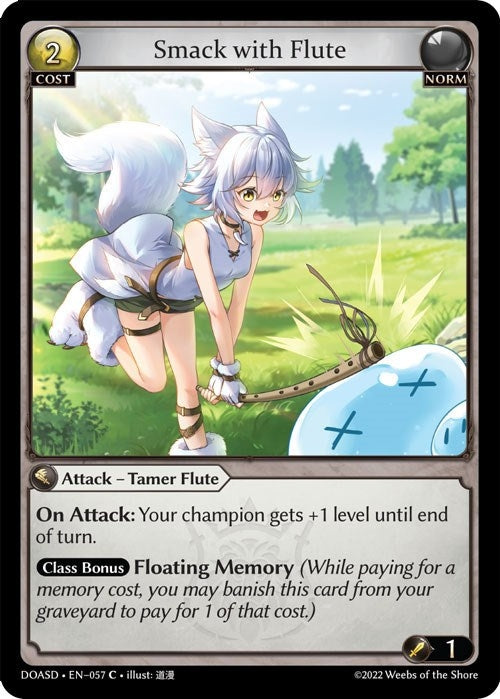 Image for Smack with Flute (057) (Dawn of Ashes Starter Decks) - Grand Archive TCG