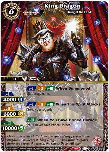 King Dragon (July Influencer Collaboration) (1) [BSSP] - Battle Spirits Saga Single