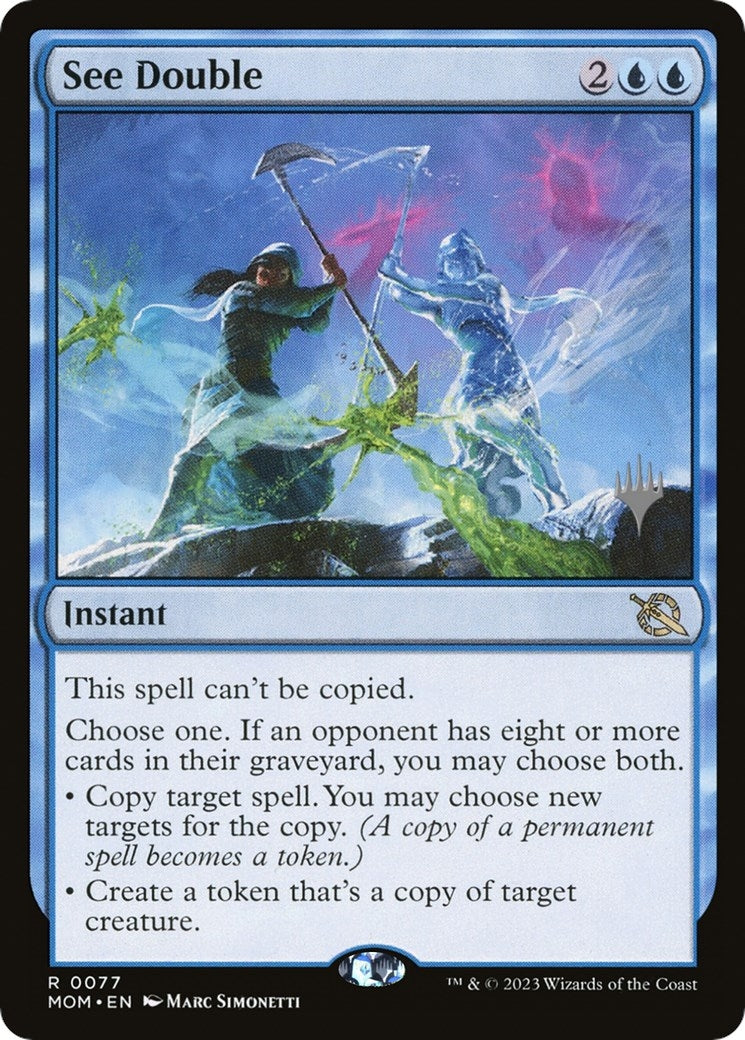 See Double (77) [PPMOM] - MTG Single