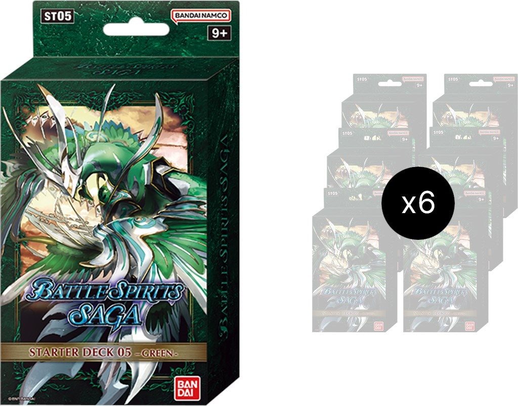 Starter Deck 05: Verdant Wings Display [ST05] - Battle Spirits Saga Sealed