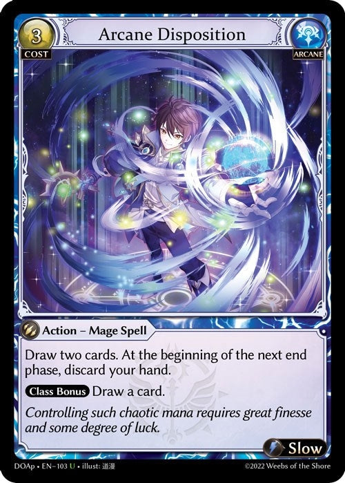 Image for Arcane Disposition (103) (Dawn of Ashes Prelude) - Grand Archive TCG