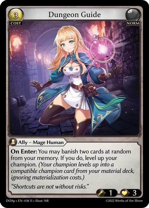 Image for Dungeon Guide (038) (Dawn of Ashes Prelude) - Grand Archive TCG