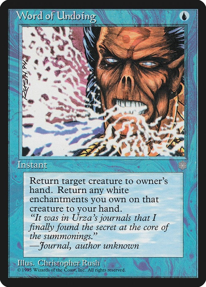 Word of Undoing [ICE] - MTG Single