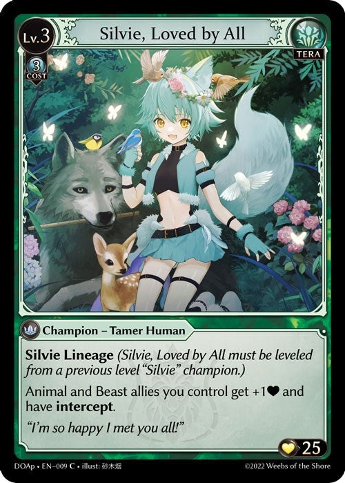 Image for Silvie, Loved by All (009) (Dawn of Ashes Prelude) - Grand Archive TCG