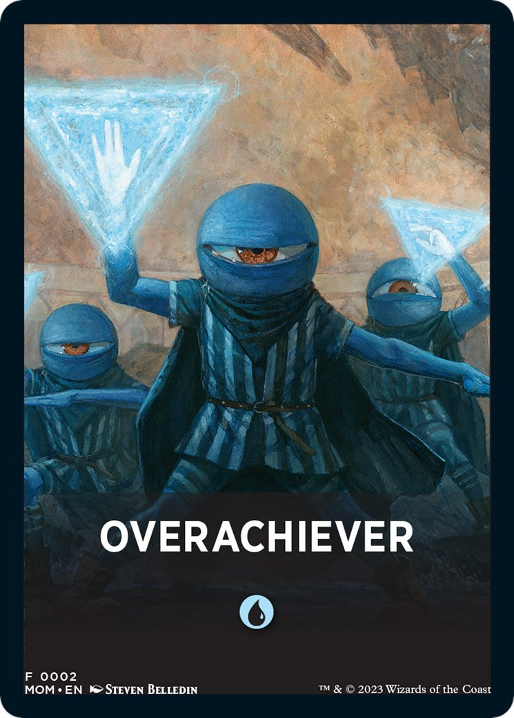 Overachiever Theme Card (0) [MOM] - MTG Single