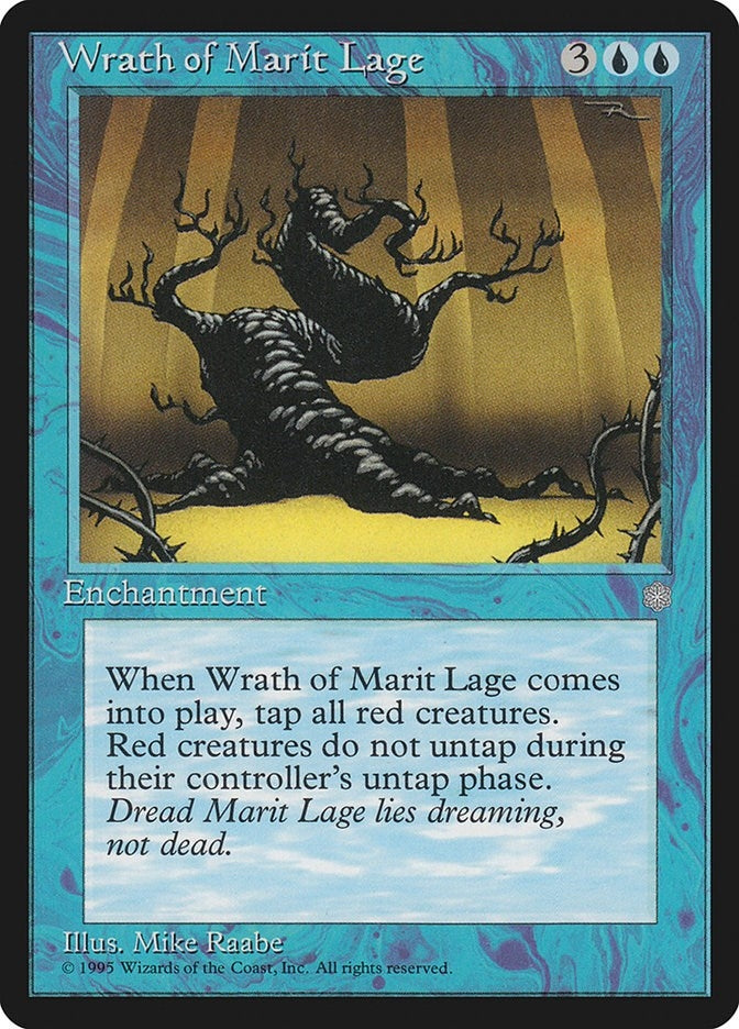 Wrath of Marit Lage [ICE] - MTG Single