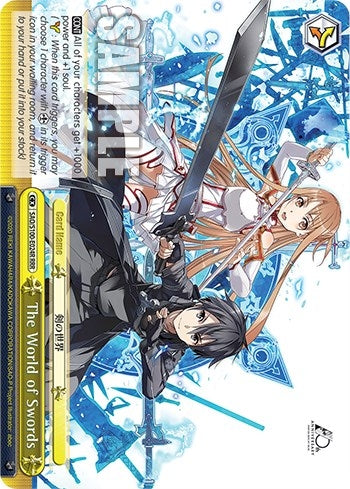 The World of Swords (RRR) (100024) [SAO/S100] - Weiss Schwarz Single