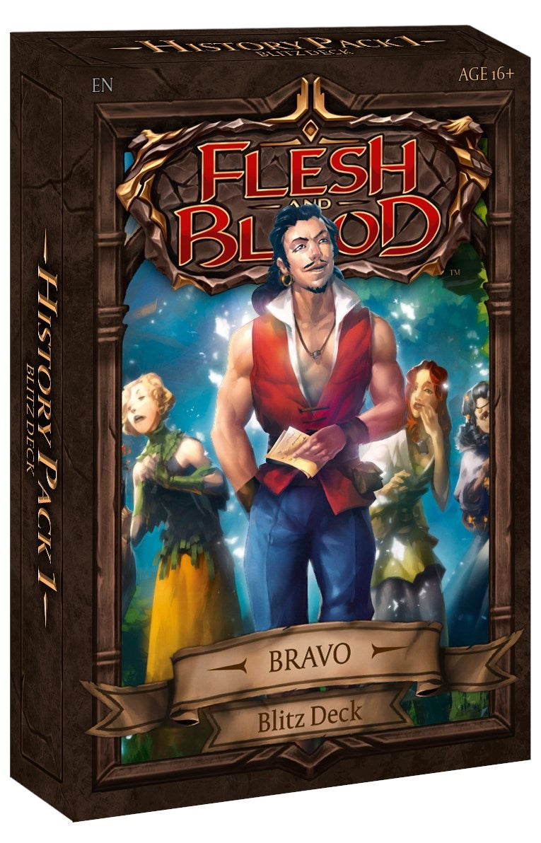 Historic Pack 1 Blitz Deck - Bravo [1HP] - Flesh and Blood TCG Sealed