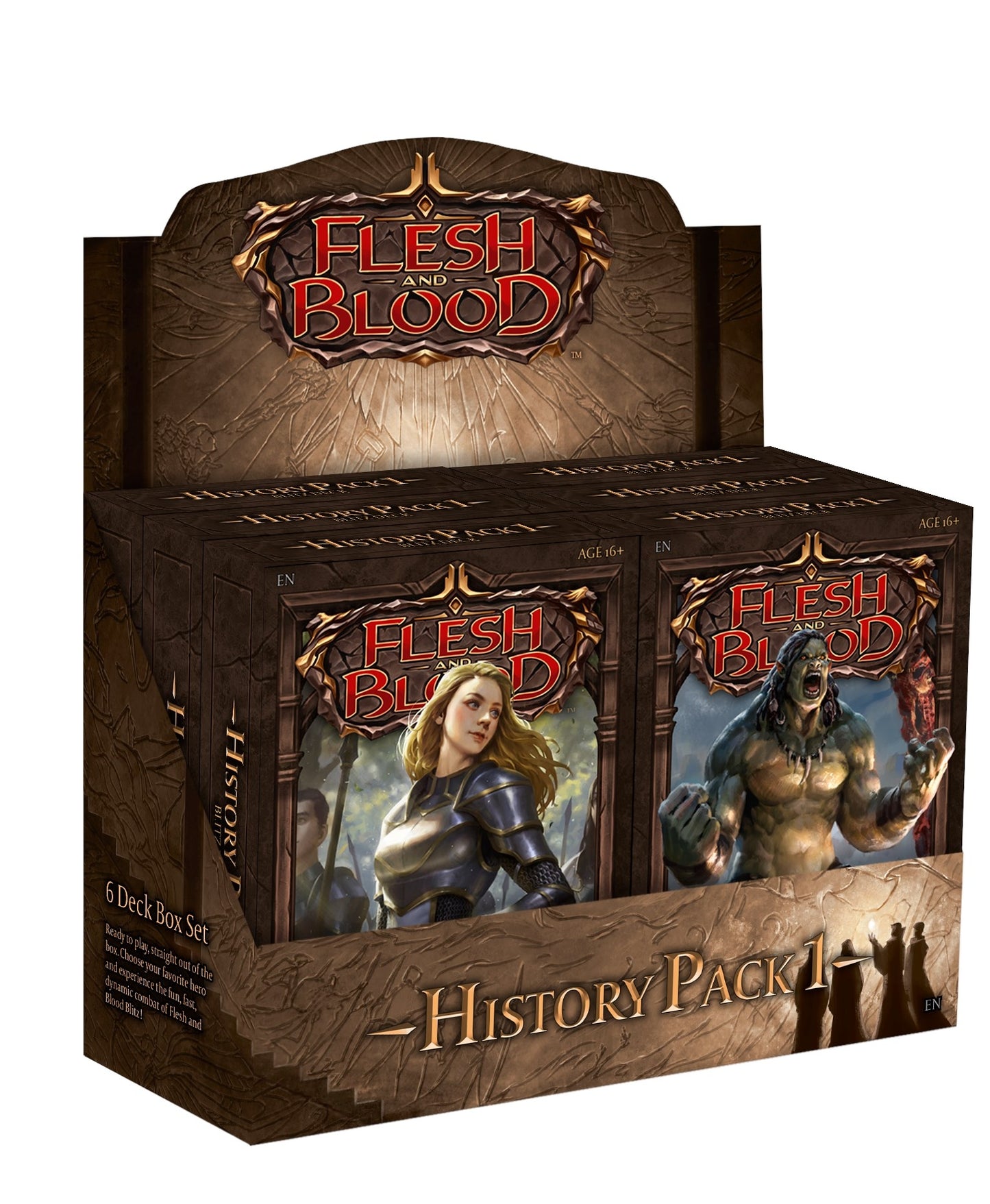 History Pack 1 Blitz Deck Display [1HP] - Flesh and Blood TCG Sealed