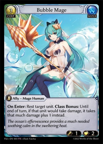 Image for Bubble Mage (003) (Promotional Cards) - Grand Archive TCG