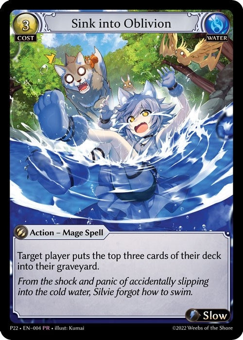 Image for Sink into Oblivion (004) (Promotional Cards) - Grand Archive TCG