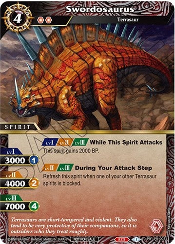 Swordosaurus (3) [BSSP] - Battle Spirits Saga Single