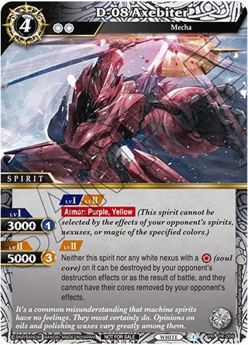 D-08 Axebiter (6) [BSSP] - Battle Spirits Saga Single