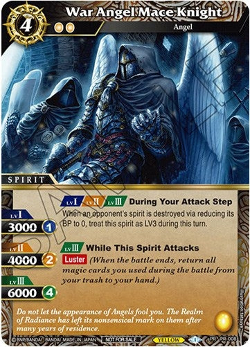 War Angel Mace Knight (8) [BSSP] - Battle Spirits Saga Single
