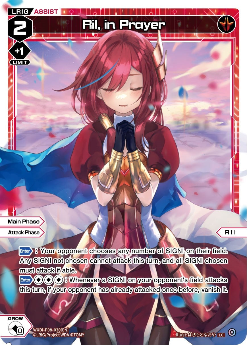 Ril in Prayer (8030) [WXDi-P08] - WIXOSS Single