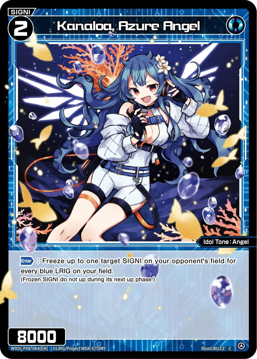 Kanaloa Azure Angel (8064) [WXDi-P08] - WIXOSS Single