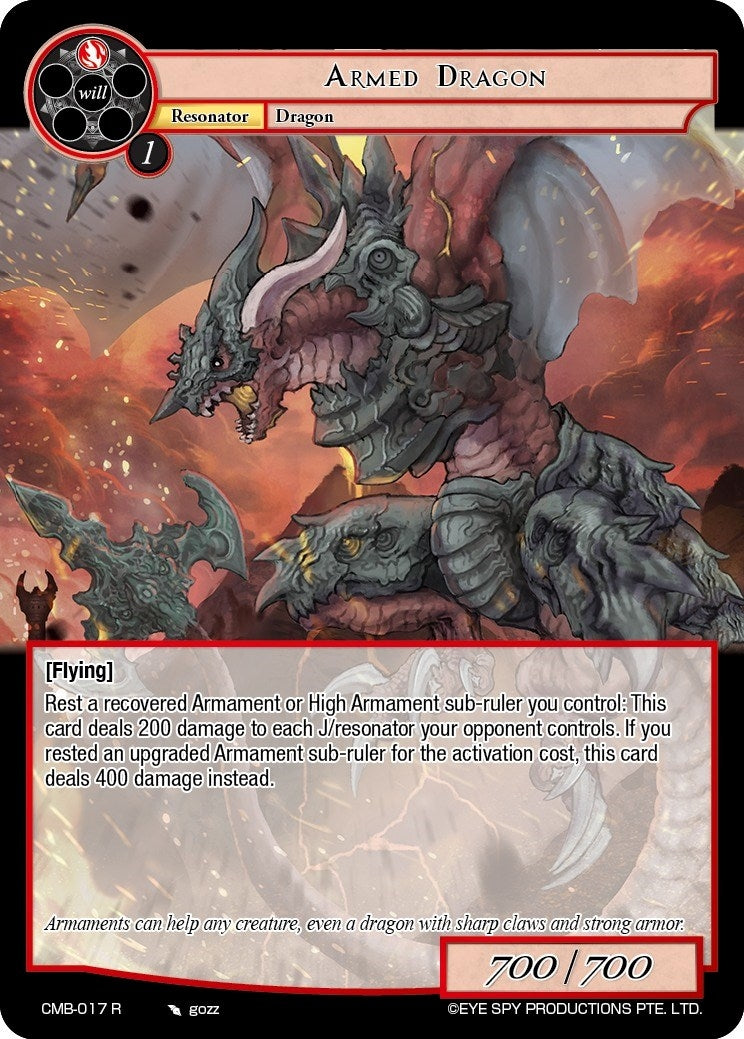 Armed Dragon (17) [CMB] - Force of Will Single