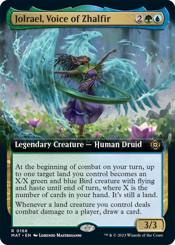 Jolrael Voice of Zhalfir (Extended Art) (168) [MAT] - MTG Single
