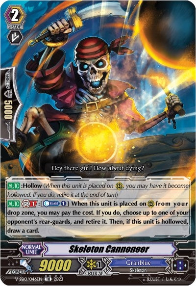 Skeleton Cannoneer (10046) [V-SS10] - Cardfight Vanguard Single