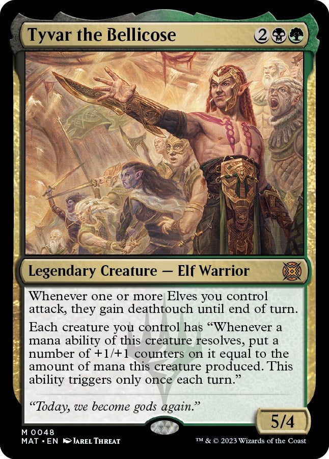 Tyvar the Bellicose (48) [MAT] - MTG Single
