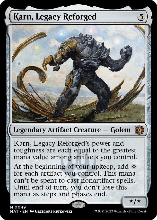 Karn Legacy Reforged (49) [MAT] - MTG Single