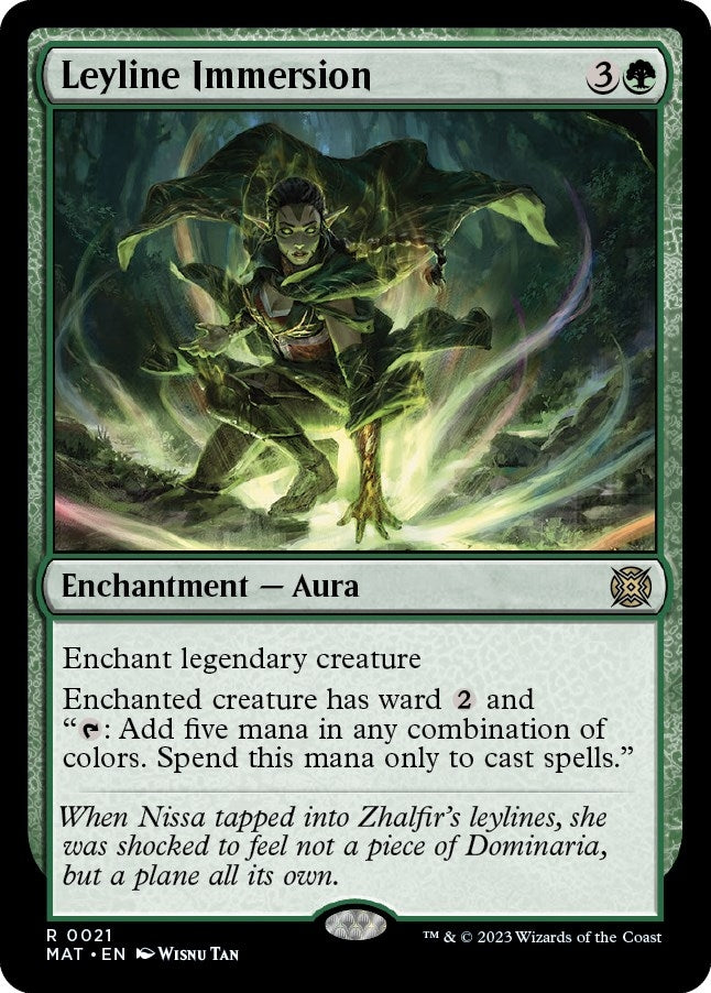 Leyline Immersion (21) [MAT] - MTG Single