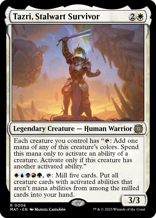 Tazri Stalwart Survivor (6) [MAT] - MTG Single