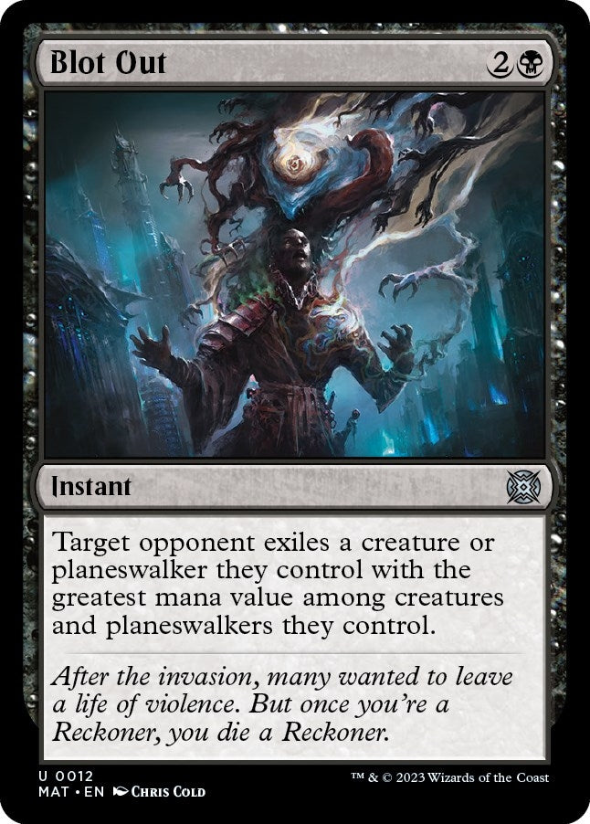 Blot Out (12) [MAT] - MTG Single