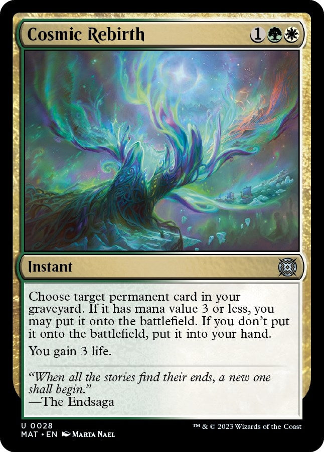 Cosmic Rebirth (28) [MAT] - MTG Single