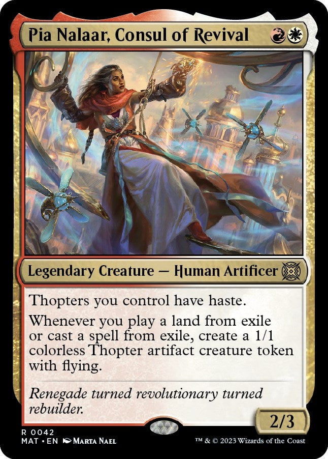 Pia Nalaar Consul of Revival (42) [MAT] - MTG Single