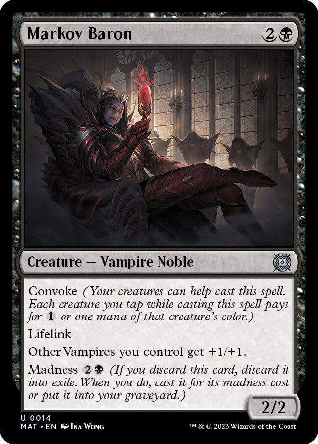 Markov Baron (14) [MAT] - MTG Single