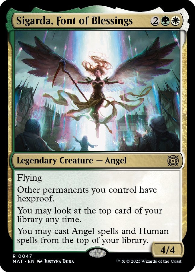 Sigarda Font of Blessings (47) [MAT] - MTG Single