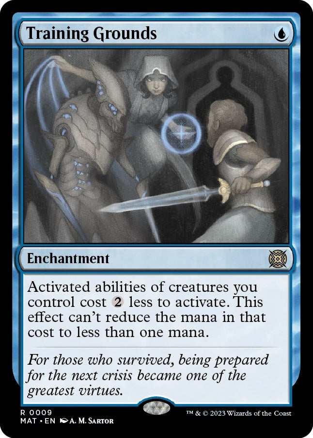 Training Grounds (9) [MAT] - MTG Single