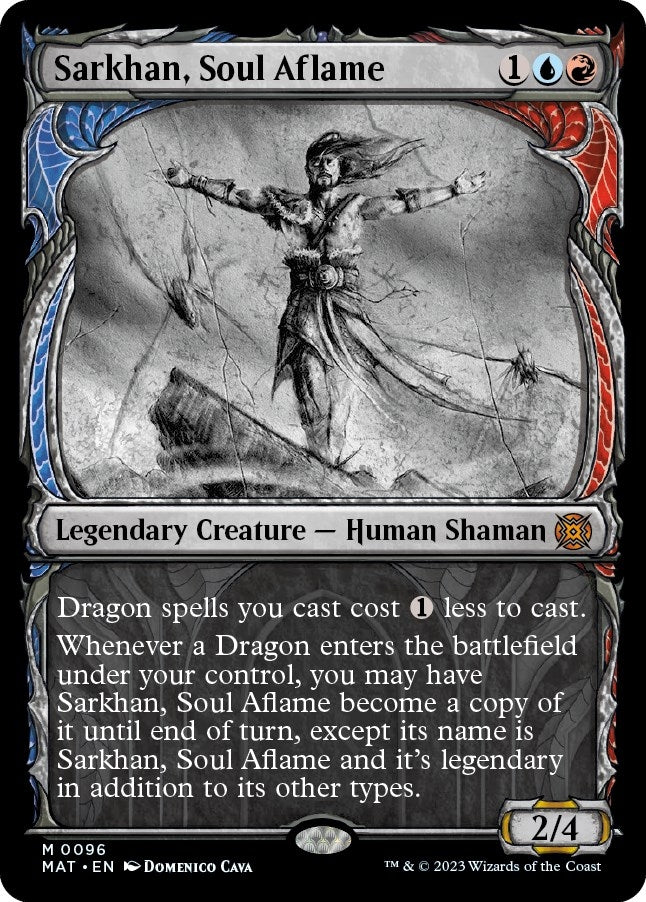 Sarkhan Soul Aflame (Showcase) (96) [MAT] - MTG Single