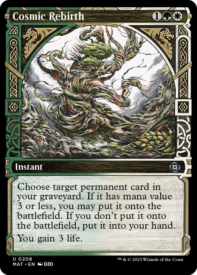 Cosmic Rebirth (Halo Foil) (208) [MAT] - MTG Single